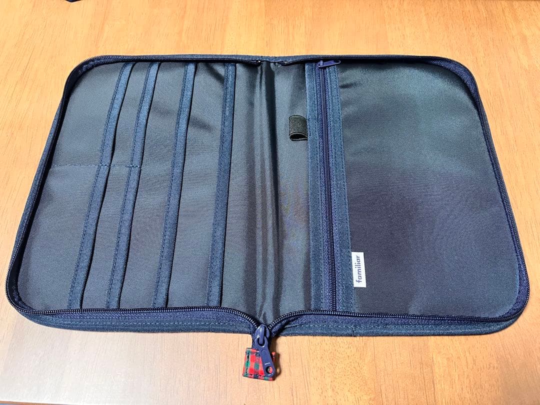 ファミリア 母子手帳ケース チェック