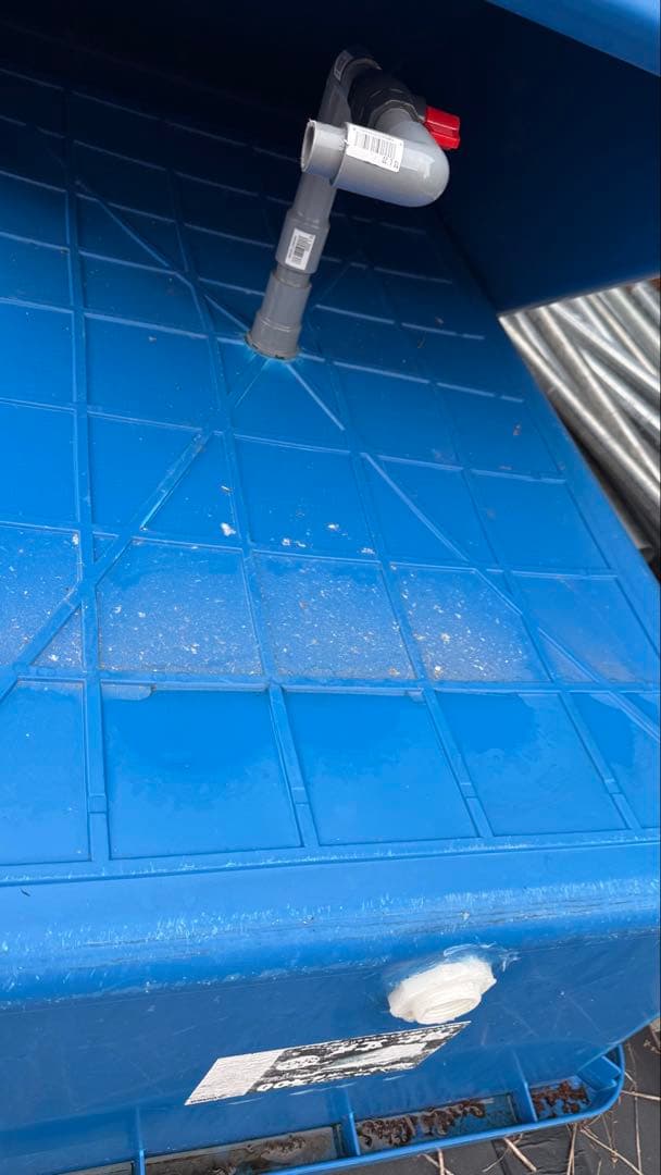 【三重県引き取り限定】ブルコンテナジャンボ400L×3つセット穴開き