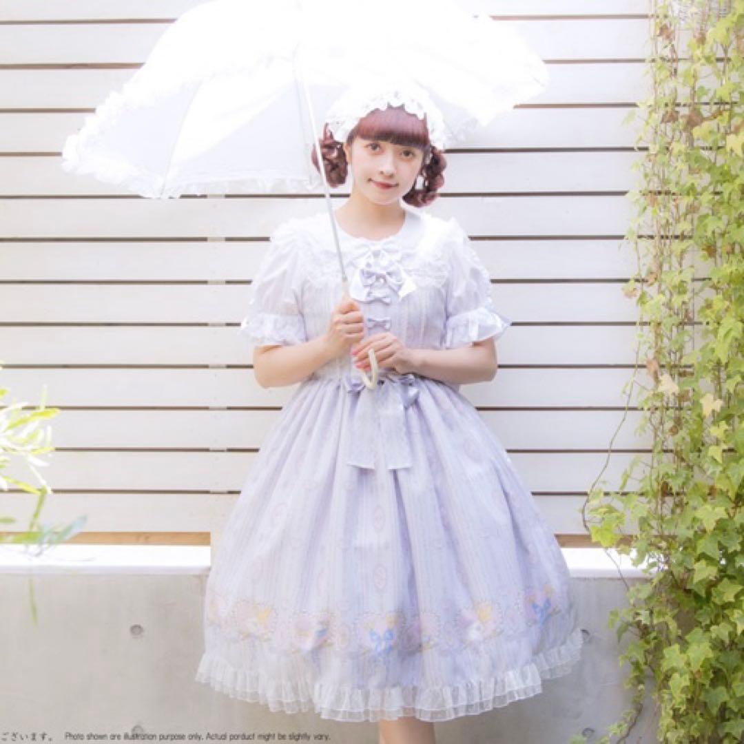 morphose 思い出のすずらんリボンジャンパースカート