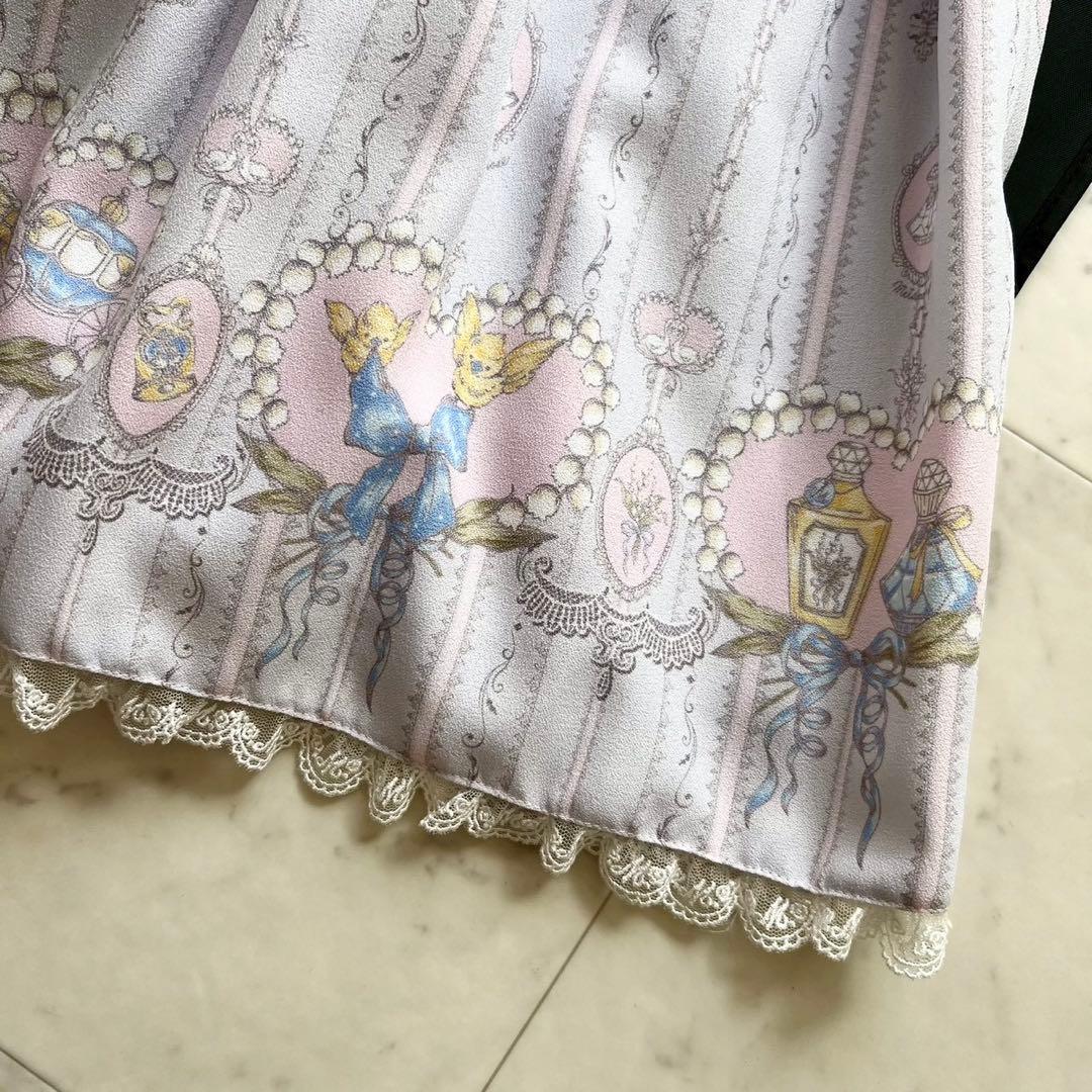 morphose 思い出のすずらんリボンジャンパースカート