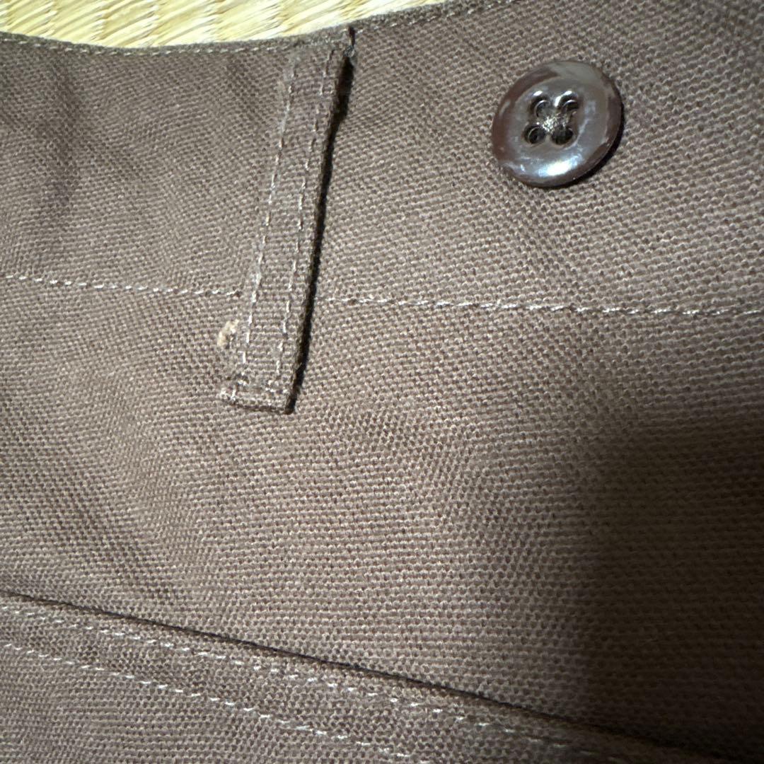 エンジニアードガーメンツ　ブラウンダックベイカーパンツ