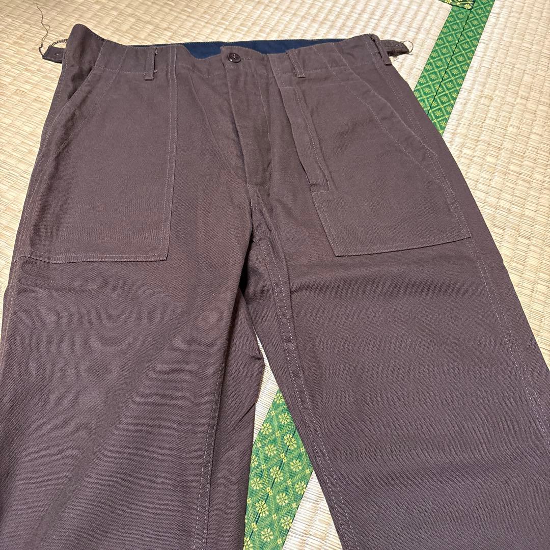 エンジニアードガーメンツ　ブラウンダックベイカーパンツ