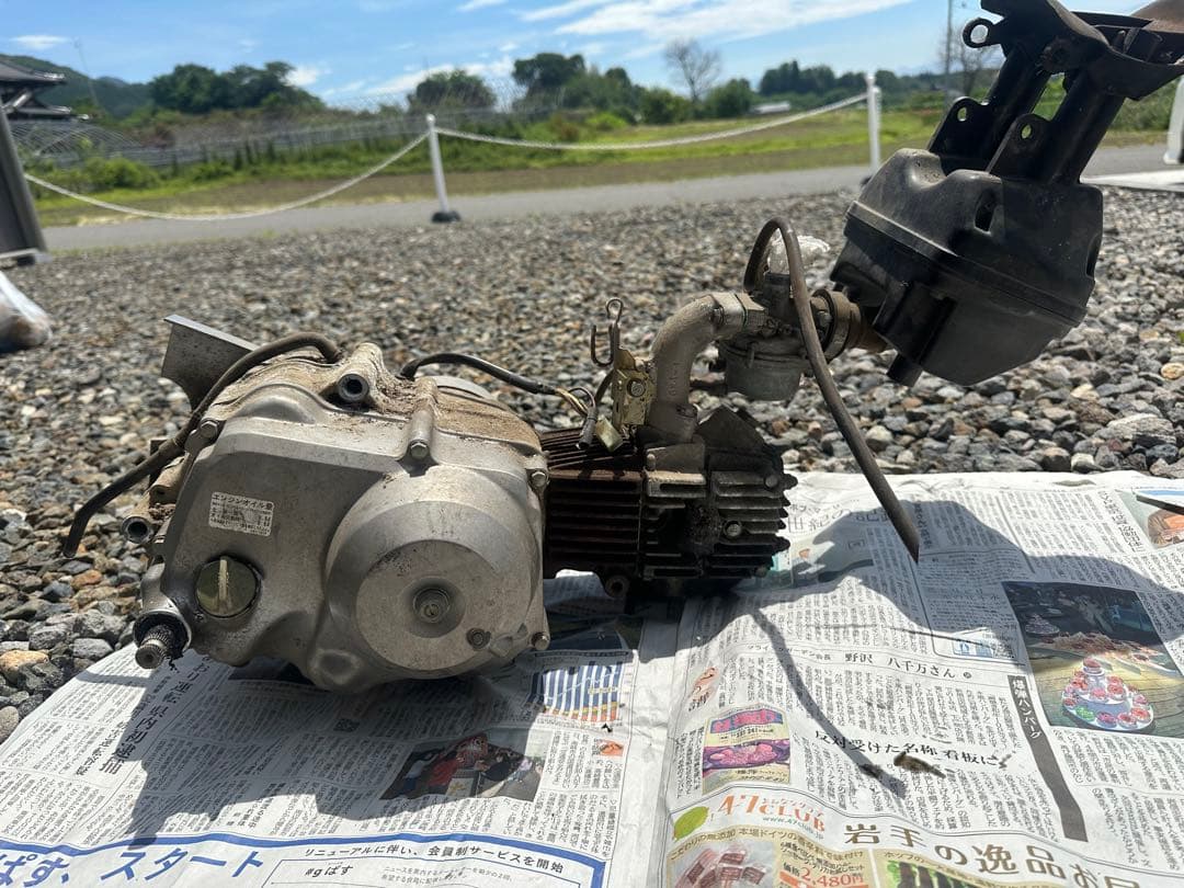 カブ　50cc エンジン