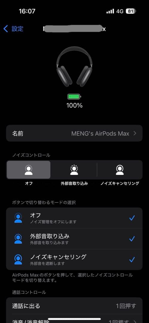 Apple /AirPods Max /スペースグレー /美品 /カバー付き