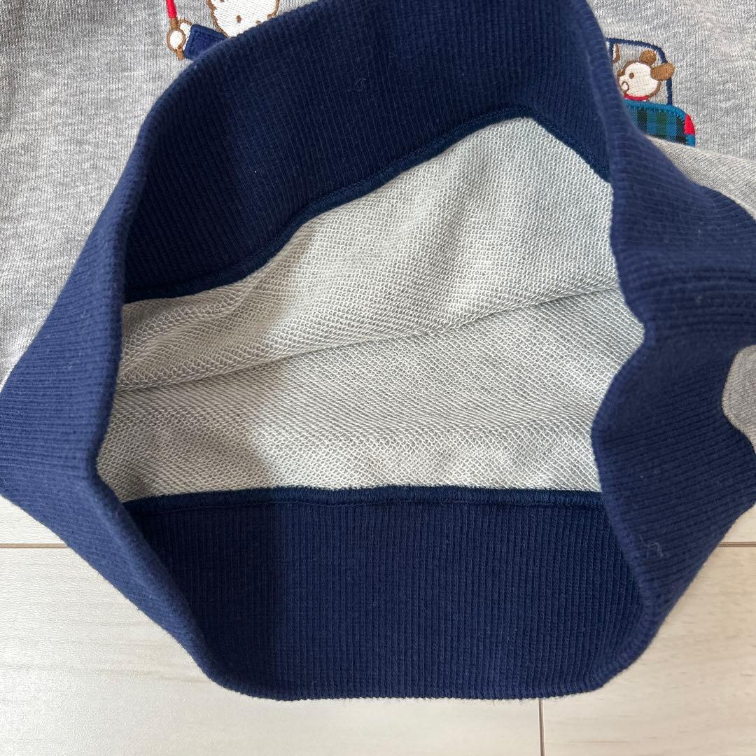 新品　ファミリア トレーナー 110サイズ グレー