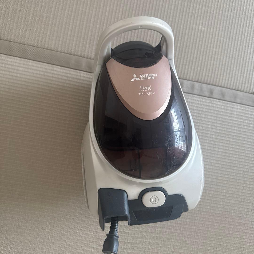 三菱電機 掃除機 Be-K TC-FXF7P 本体＋付属品一式（箱なし）