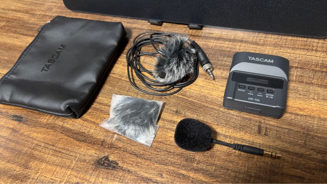 【美品｜マイクおまけ】TASCAM（タスカム）DR-10L ピンマイクレコーダー