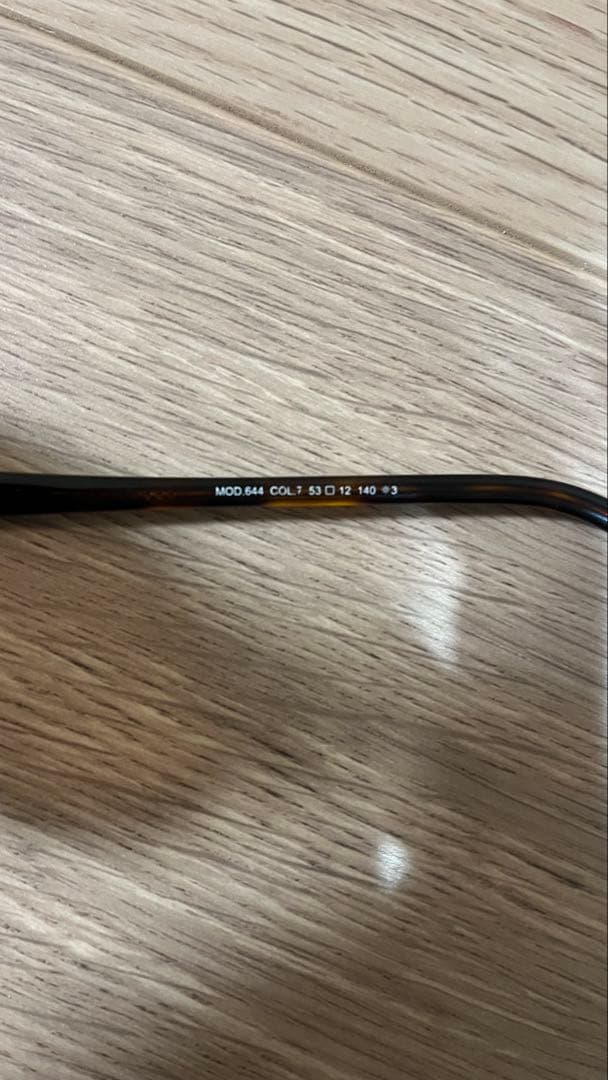 Cazal サングラス　MOD.644 窪塚洋介着用　ブラウン　ゴールド