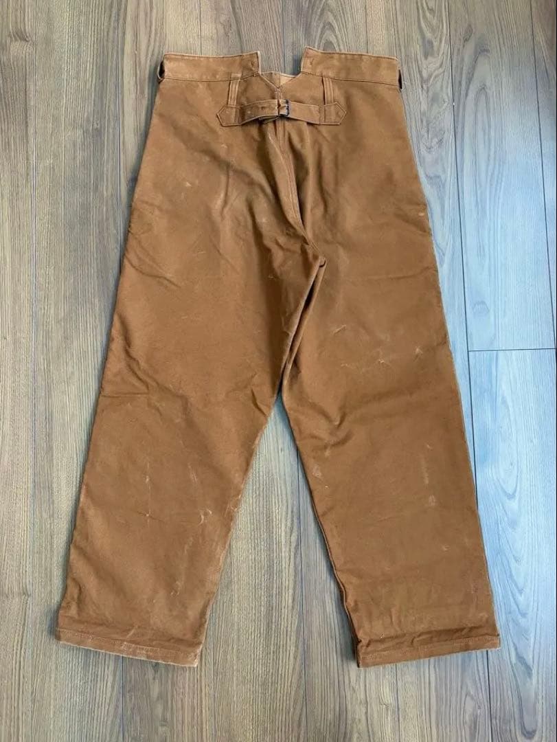 【希少】フランス国鉄 レイルロードパンツ ワークパンツ ヴィンテージ フレンチ