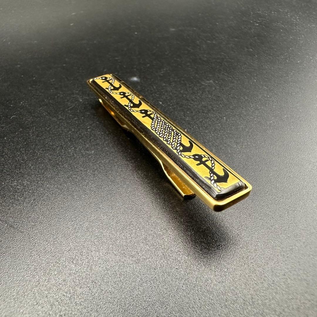 極美品✨　エルメス　ネクタイピン　エマイユ　七宝焼　ゴールド　069