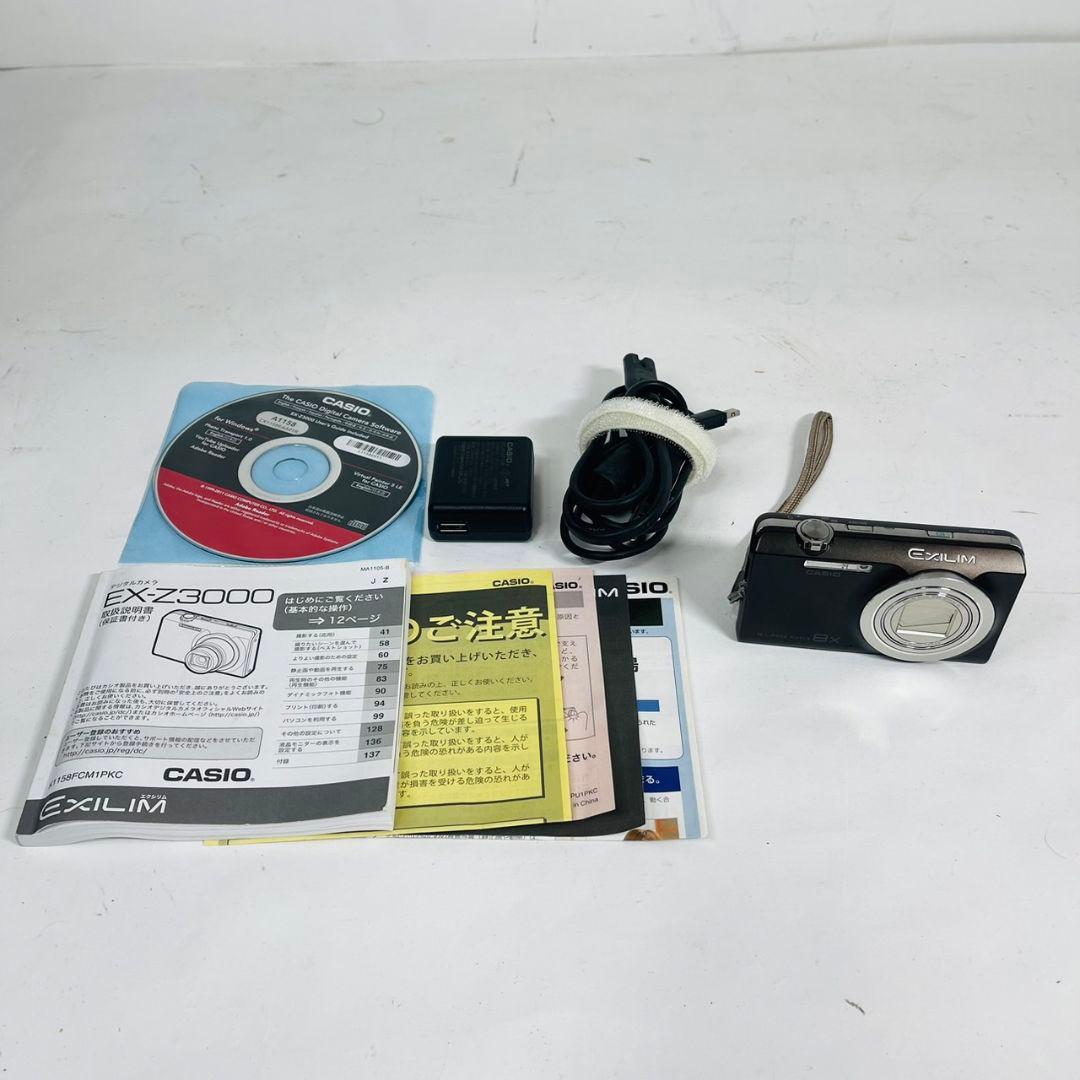 CASIO EXILIM EX-Z3000　ブラウン 16.1メガ 8倍ズーム