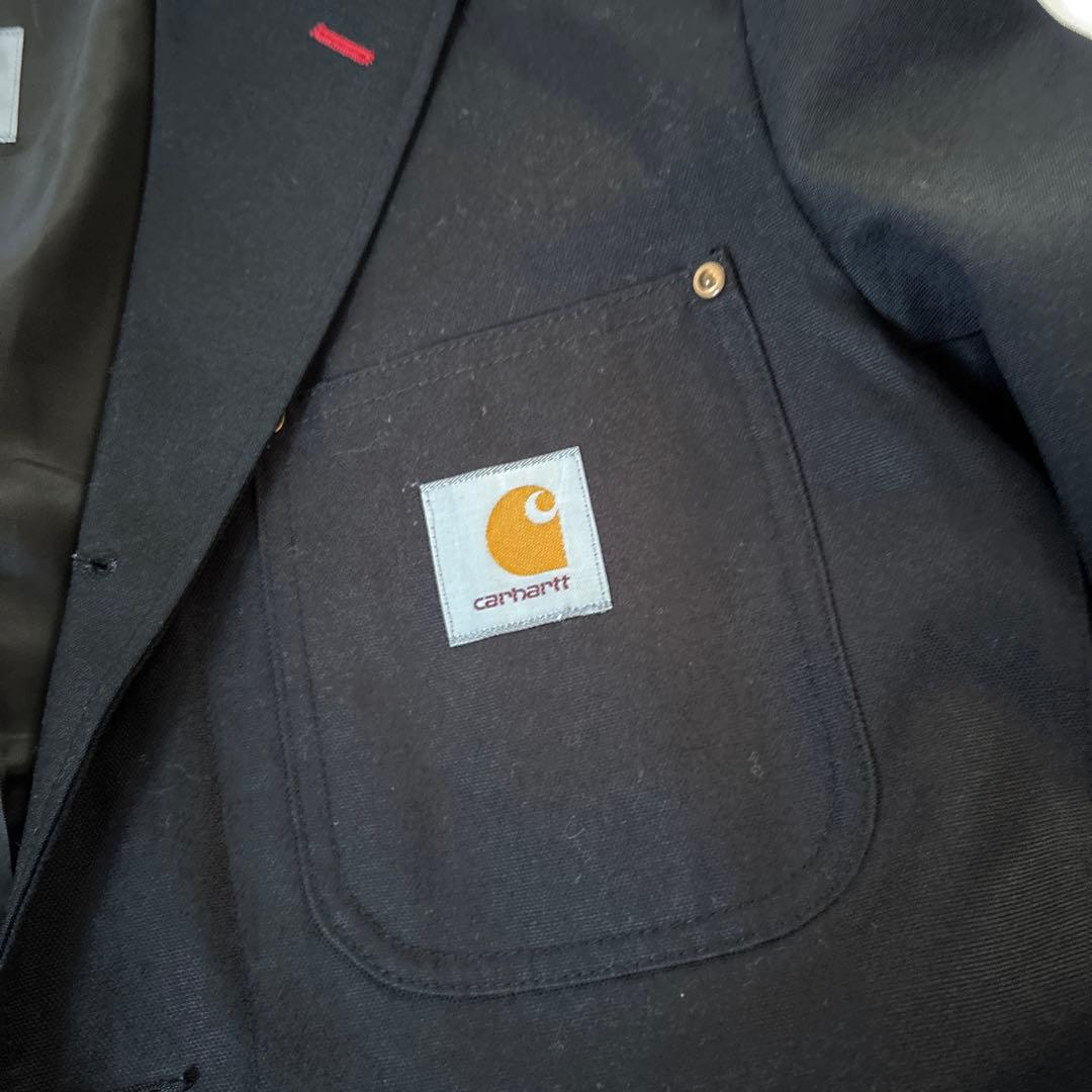 【超美品】コムデギャルソン カーハート コラボ パッチワークジャケット