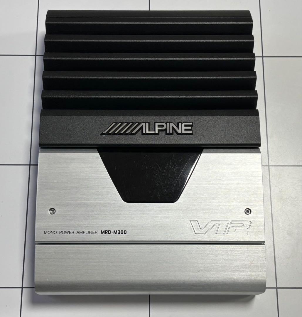 ALPINE MRD-M300 600W モノパワーアンプ