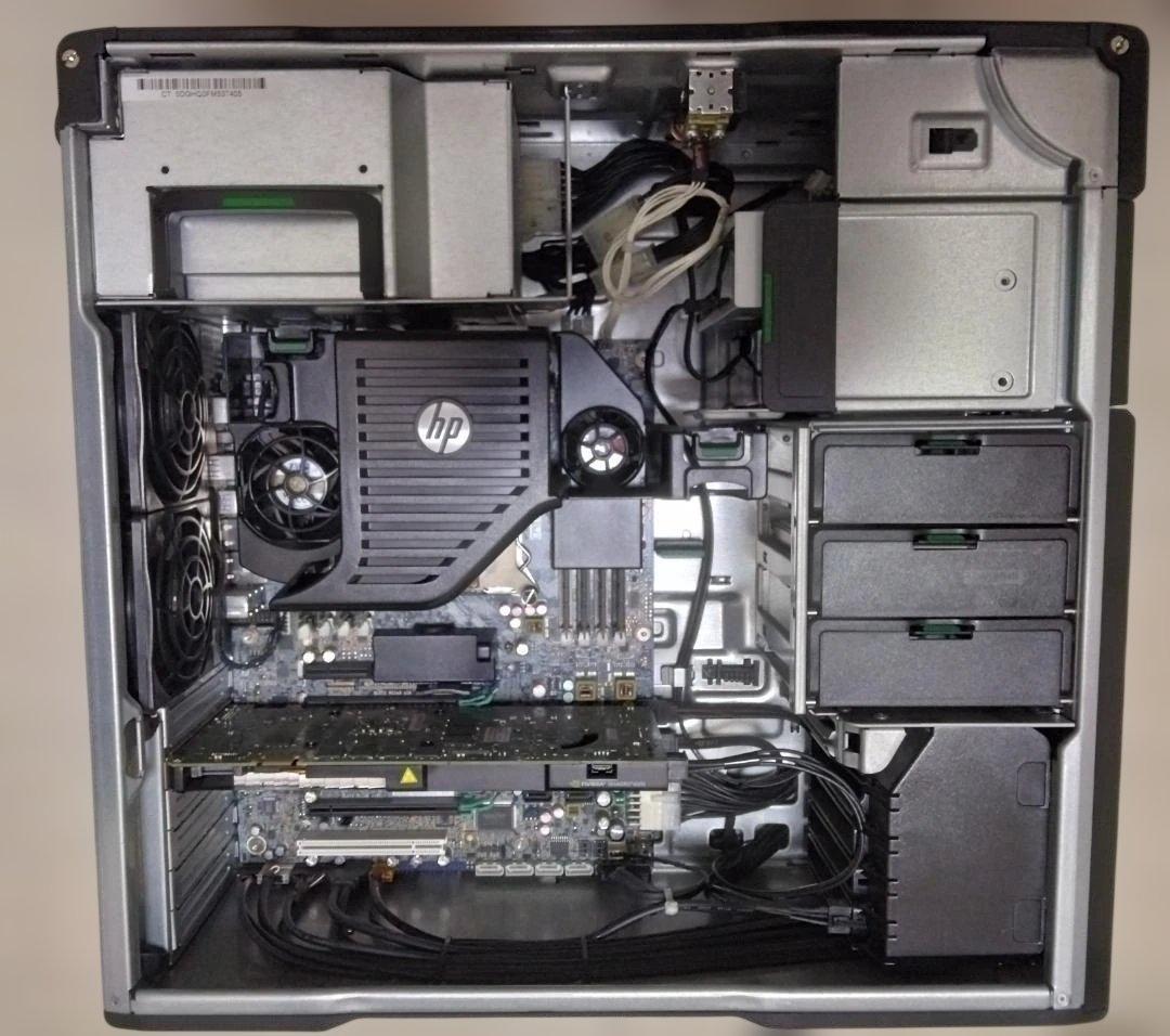 ワークステーション HP Z620 Xeon E5-1620/64GB/SSD/Win10 Pro