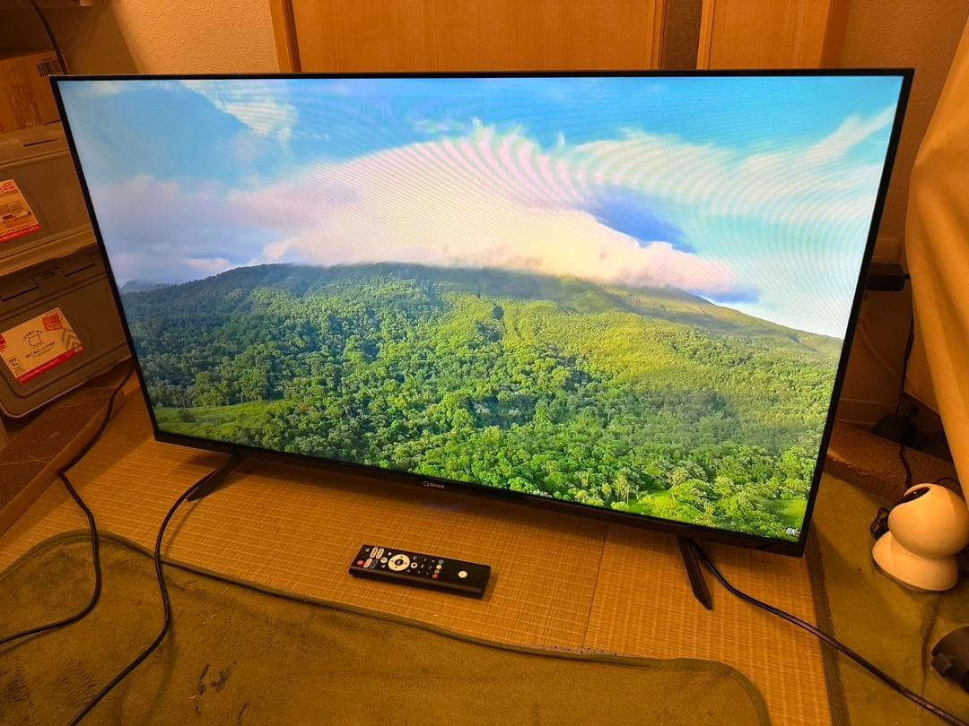 Qriom　40型　チューナーレステレビ　QRK-40TL2K　2025未使用近