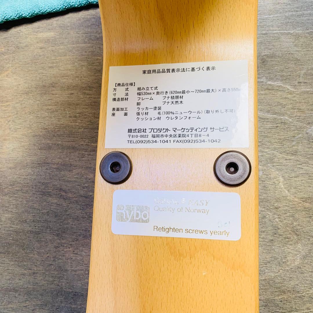 バランスチェア イージー カバー付 サカモトハウス (現バランスラボ）調節ガイド