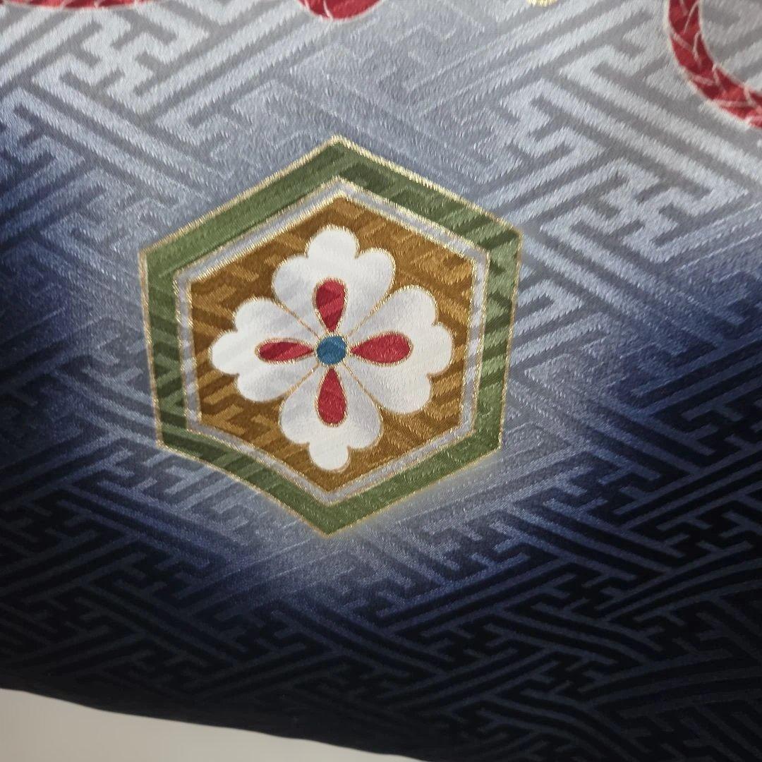 YUKI　　No44 男の子　お祝い着物　長襦袢付き　産着　七五三