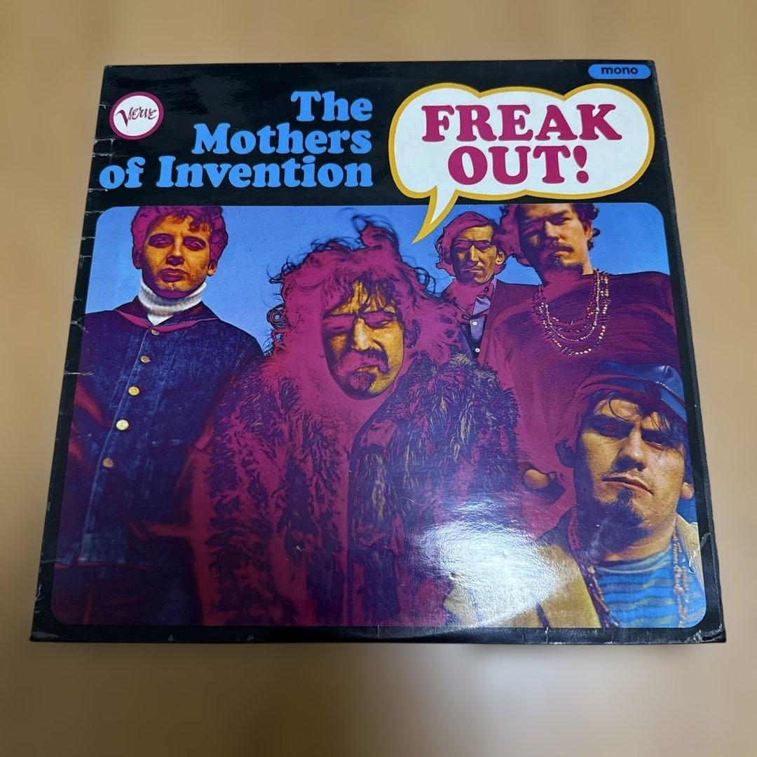 【UKオリジナルモノラル版】Frank Zappa - Freak Out!