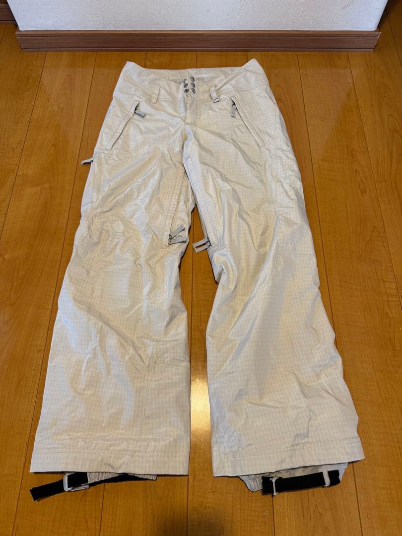 patagonia 女性用スキーウェア 上下セットチェック柄