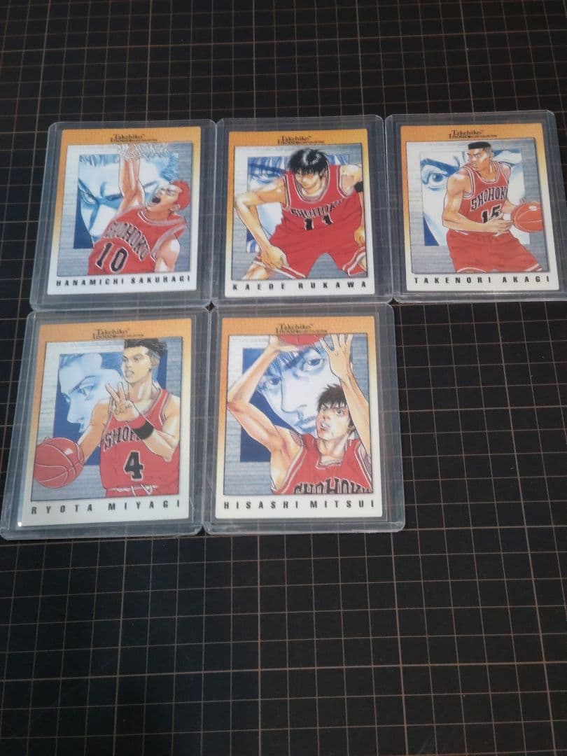 初版　カードダスマスターズ 　スラムダンク ５枚セット　#118〜122