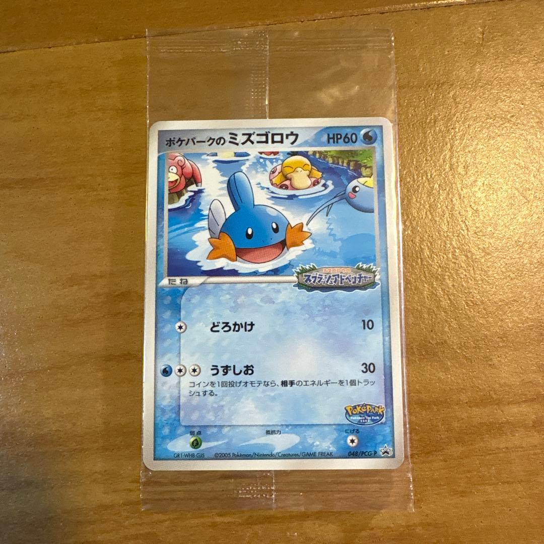 ポケモンカード　プロモ　ポケパークのミズゴロウ