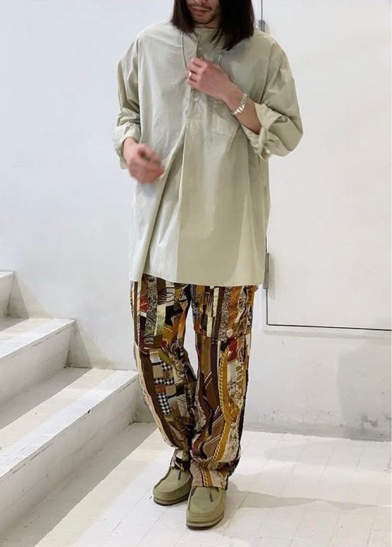 seeallシーオールReconstructed Scarf Pants再構築