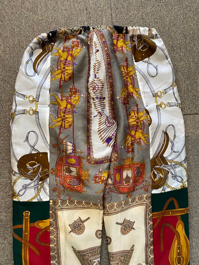 seeallシーオールReconstructed Scarf Pants再構築