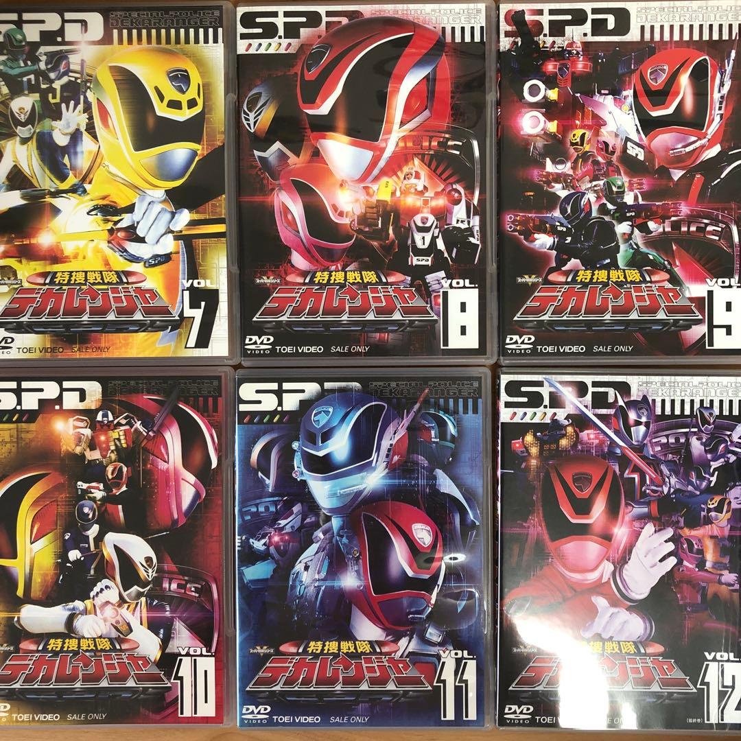 特捜戦隊デカレンジャー DVD全12巻セット