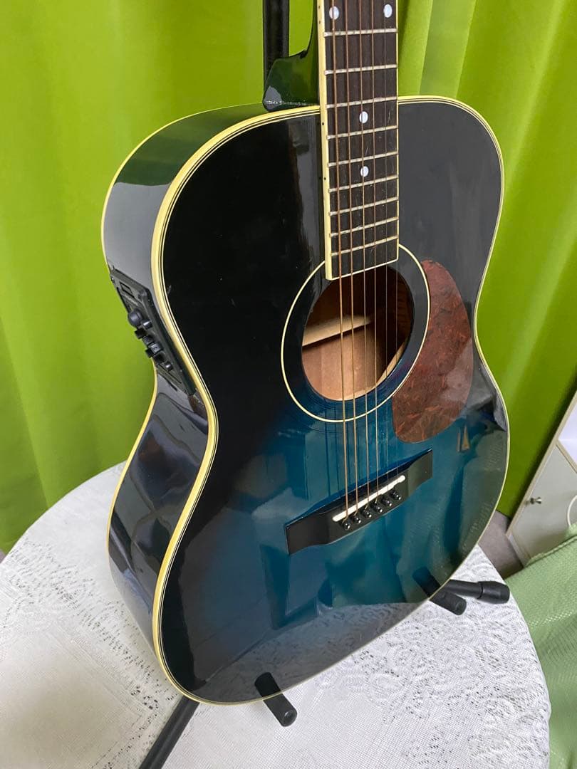 弾き語りしようぜ!S.Yairi BBエレアコ音出し良好　良く鳴るアコギもOK！