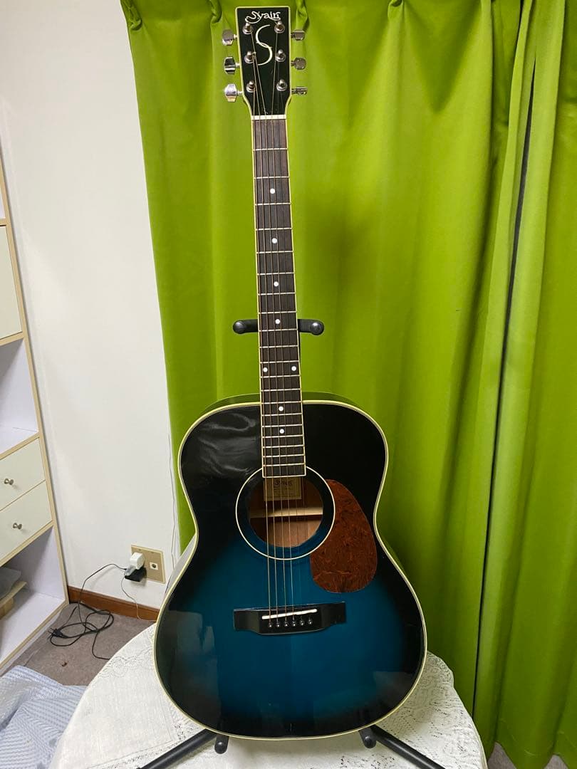 弾き語りしようぜ!S.Yairi BBエレアコ音出し良好　良く鳴るアコギもOK！