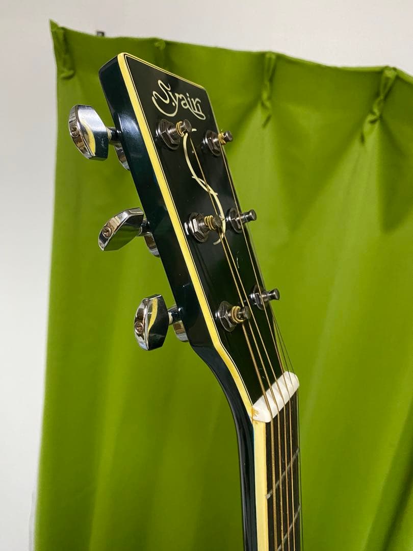 弾き語りしようぜ!S.Yairi BBエレアコ音出し良好　良く鳴るアコギもOK！