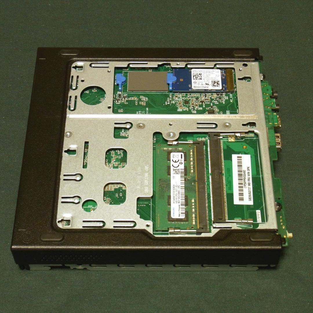 ミニPC ThinkCentre M75q-1 Ryzen5PRO3400GE Win11