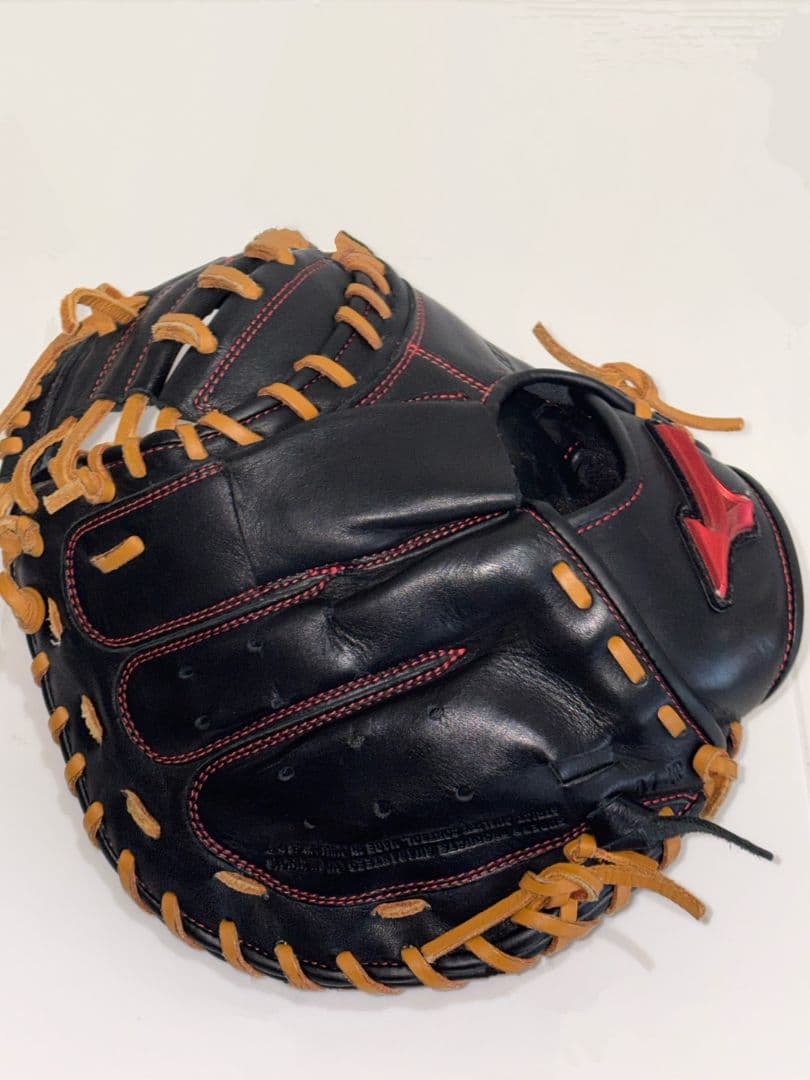 ミズノ　キャッチャーミット　ウィルドライブレッド　軟式　ほぼ新品