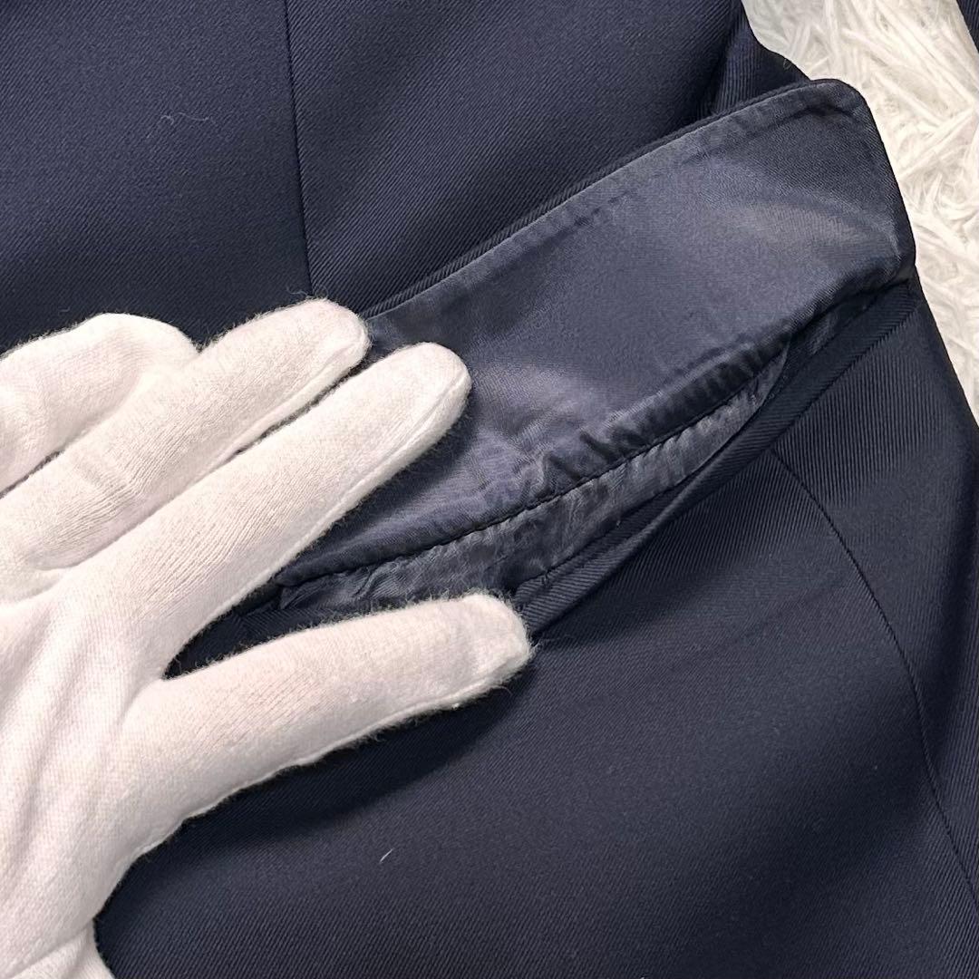 新品タグ付 GIORGIO ARMANI カシミヤ混 セットアップ 光沢 総裏