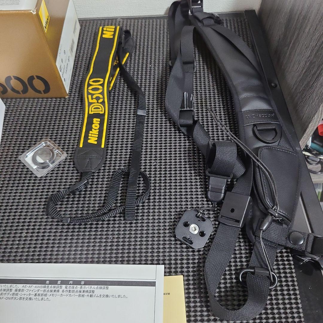 Nikon　D500 　美品　シャッターユニット交換済　　付属品多数