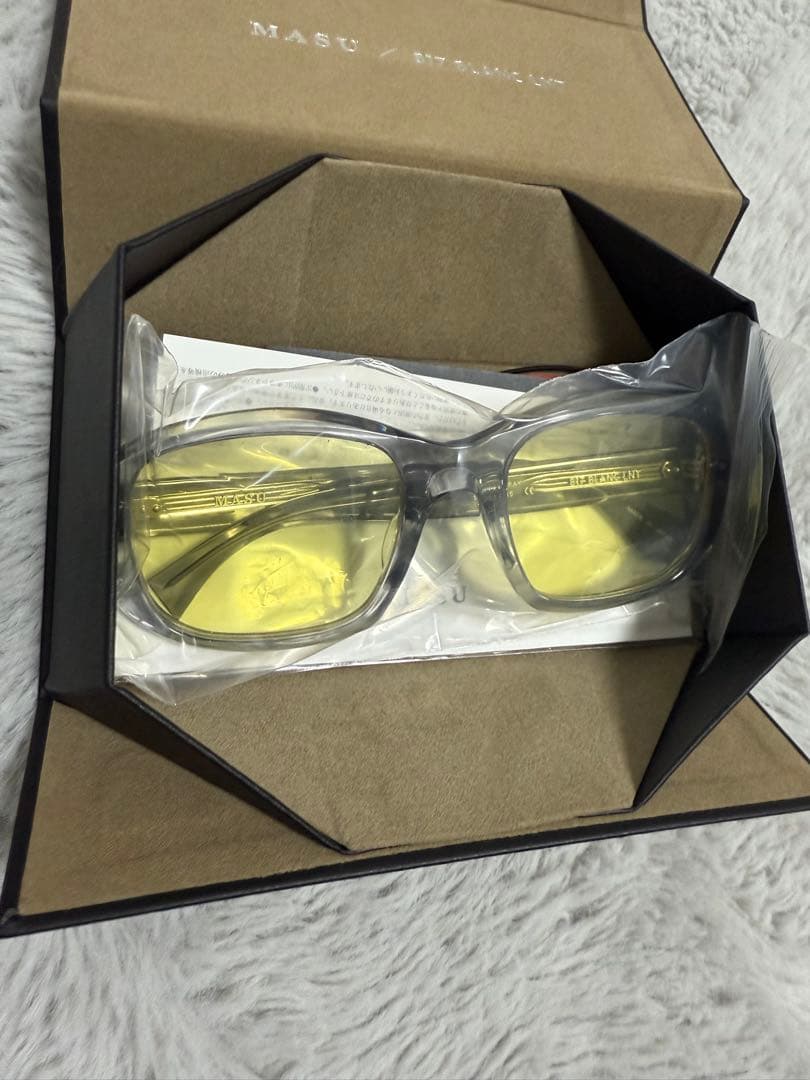 MASU × BLANC OVAL SHAPE SUNGLASSES