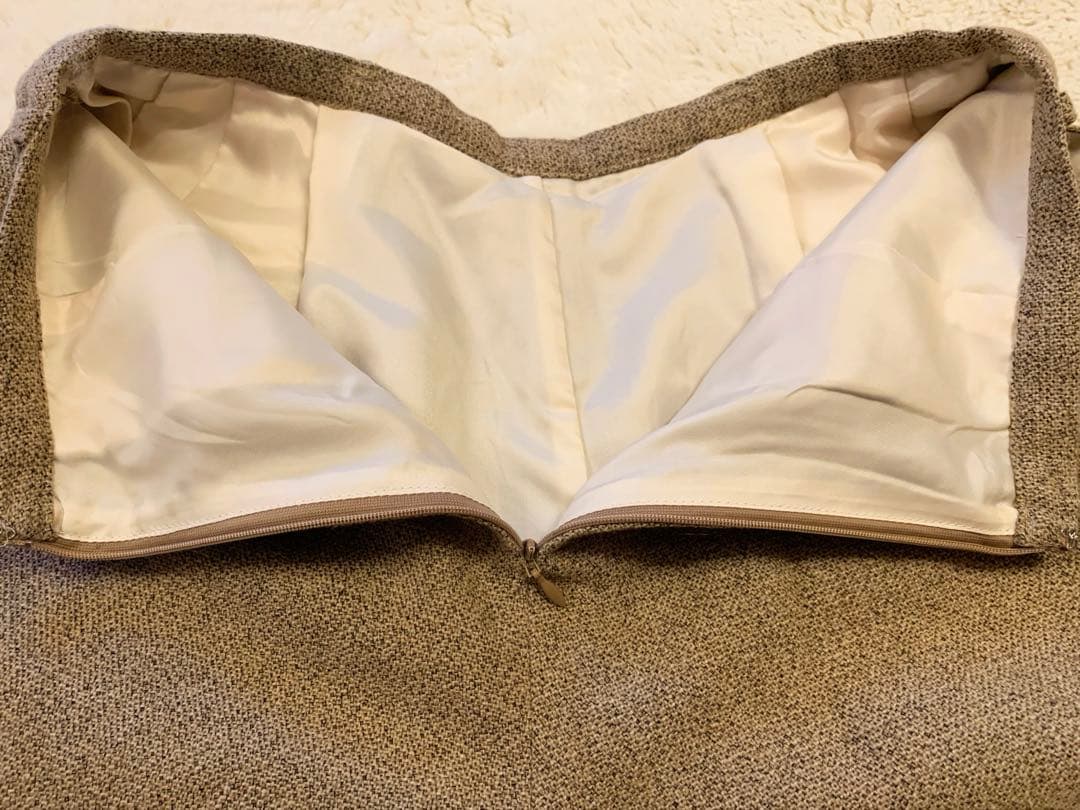 ETRE TOKYO ツイードショートパンツ M ベージュ