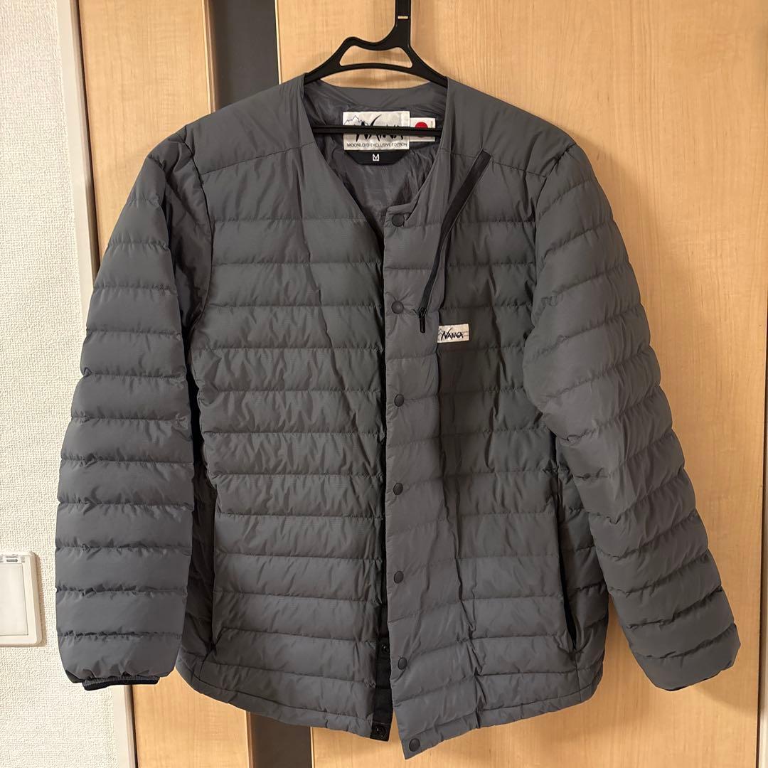 NANGA ナンガ ホワイトレーベル ダウンカーディガン