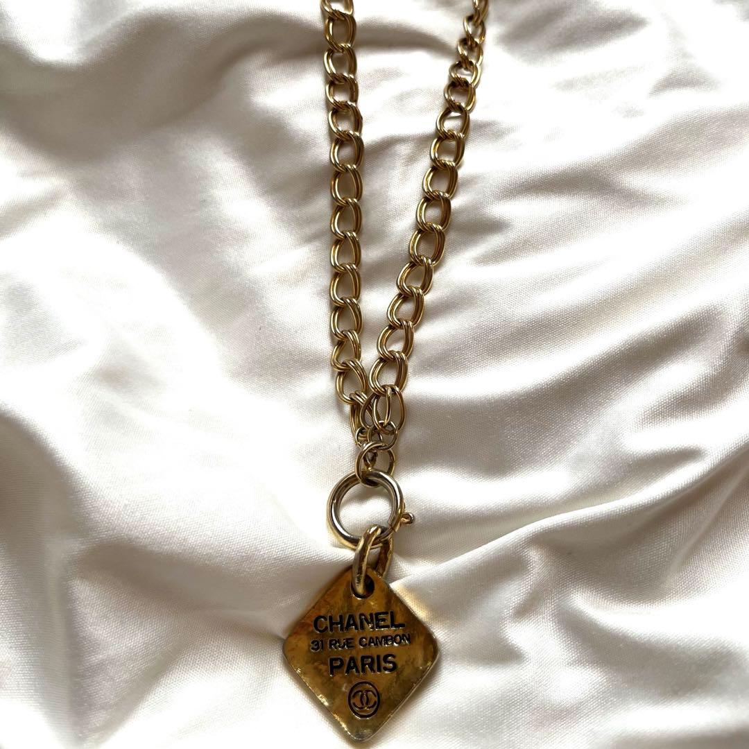 最終値下げ　シャネル31RUE CAMBON ココマーク カンボン ネックレス