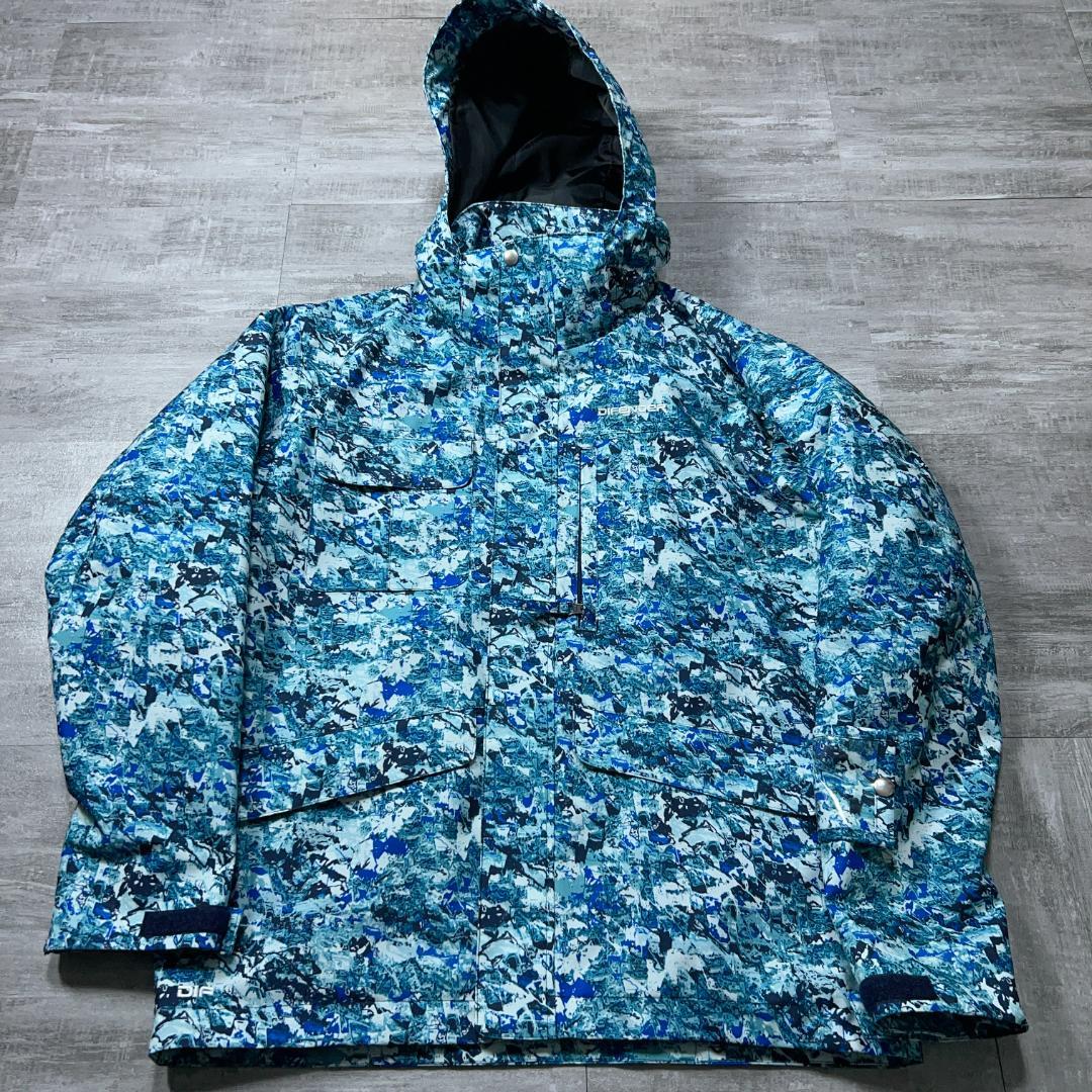 Difender スキーウェア 総柄 スノーボードウェア メンズL 旅行や授業に