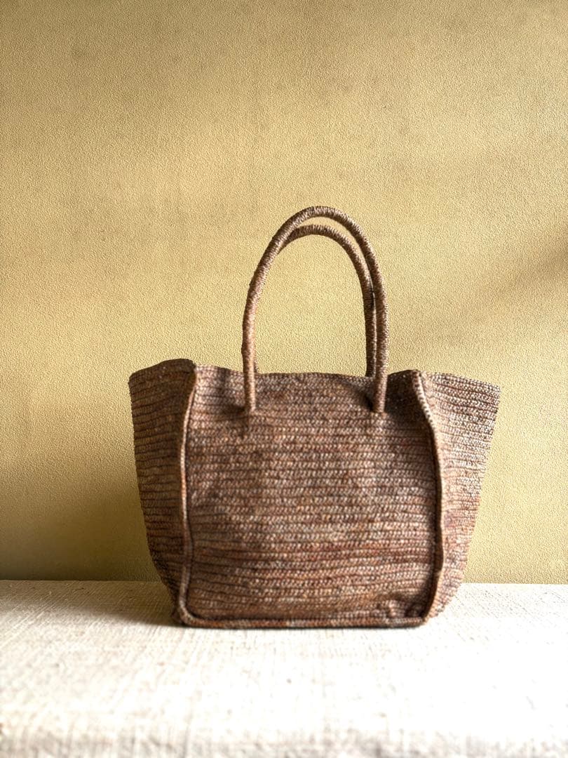 MAISON N.H PARIS 【未使用】Avril ラフィアバッグ かご