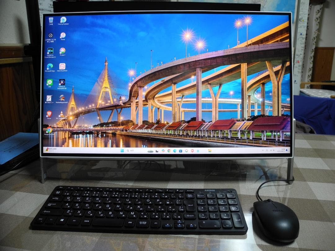 大画面23.8 Corei7　M.2/SSD/128GB＋大容量1TB/HDD