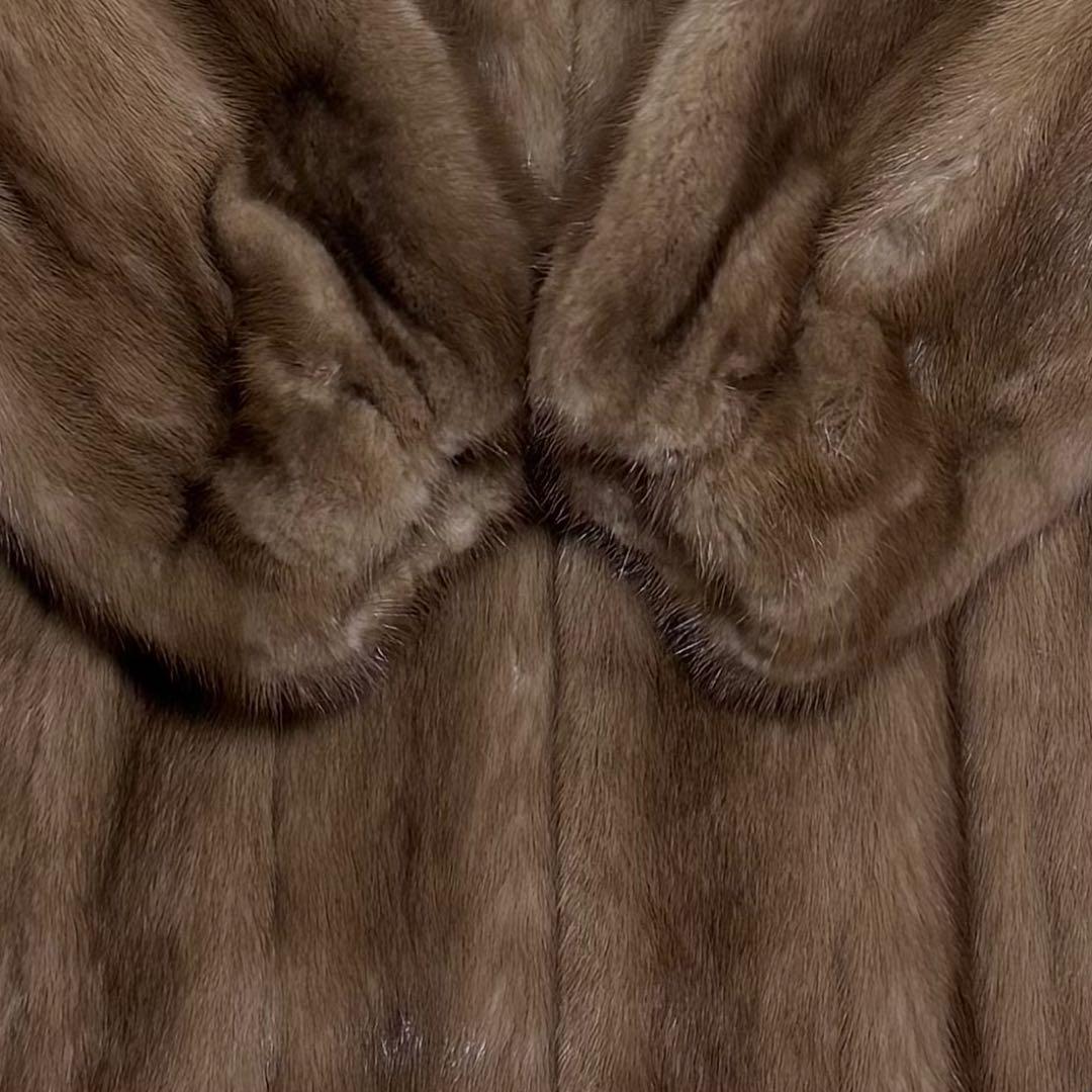 【美品】VISCARDI Italy製/ミンクファーコート/ハーフコート