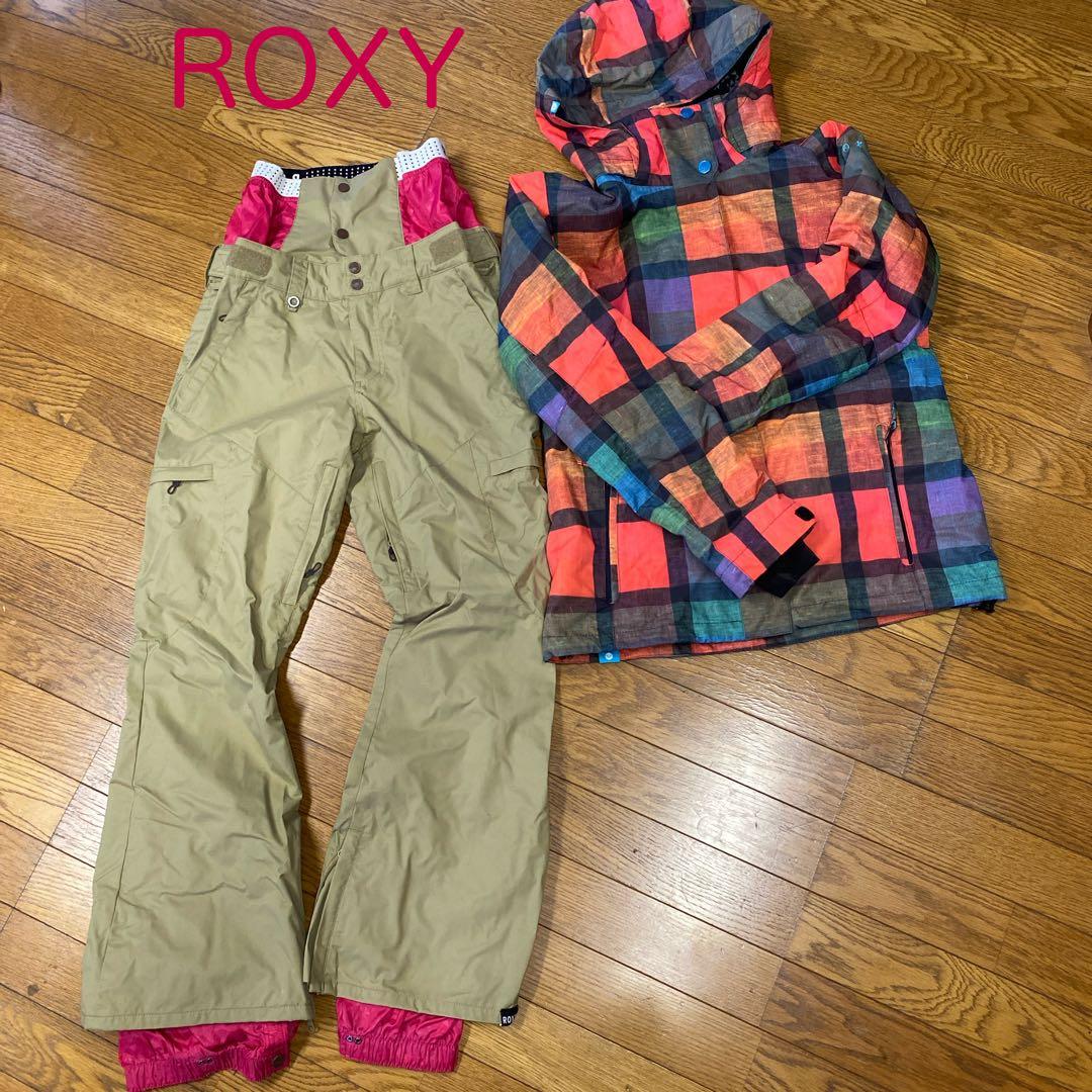 ROXY スノーボードウェアセット（ジャケットMパンツS）