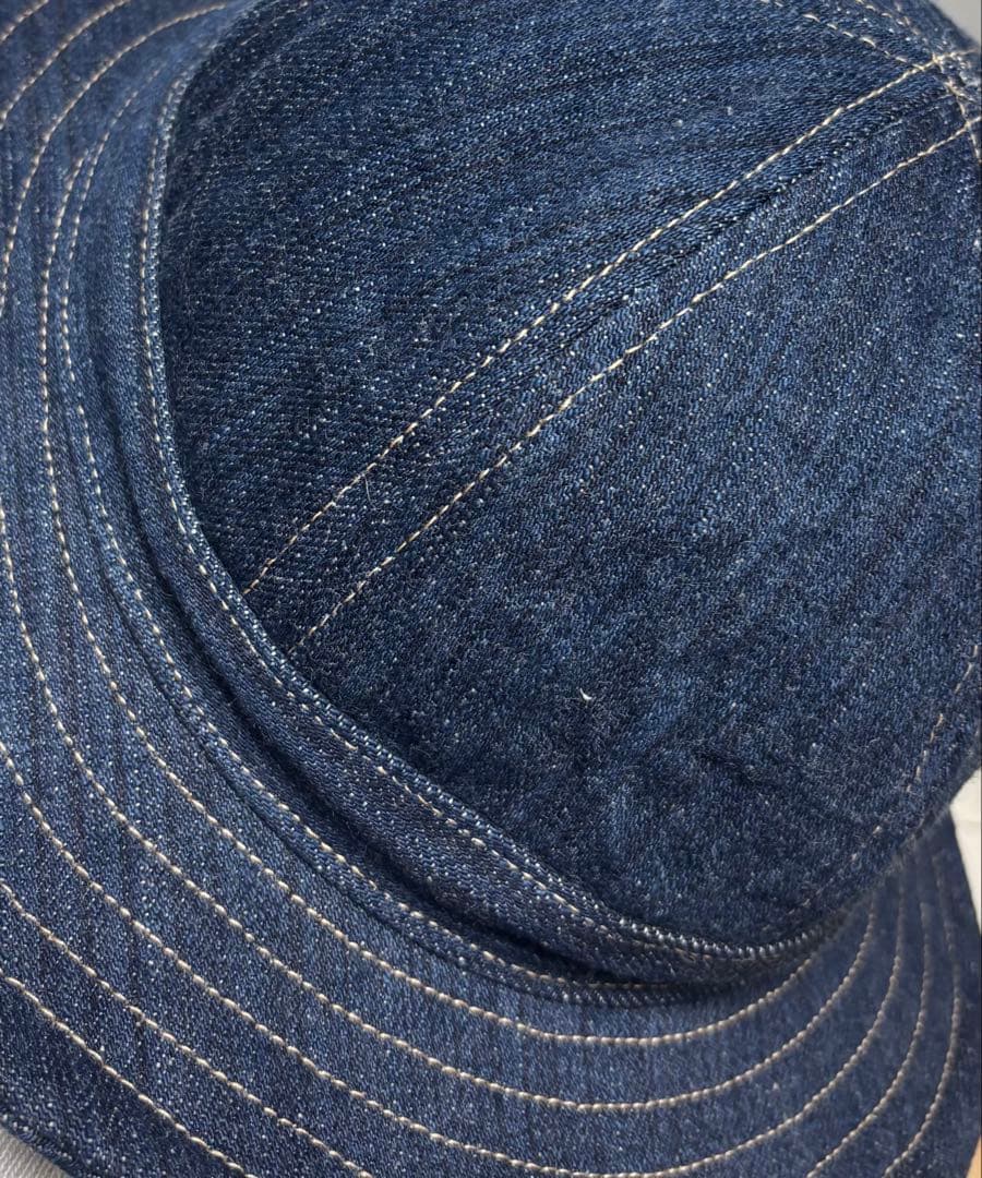 58cm US ARMY M-37 DENIM HAT 15ozスラブデニム