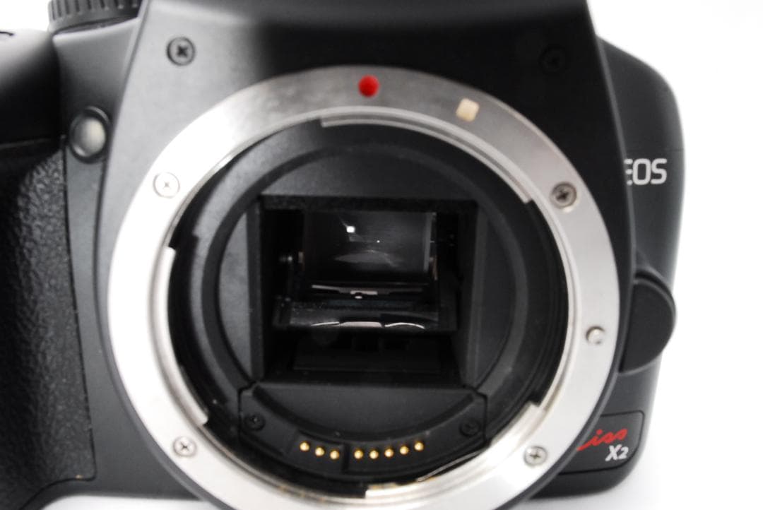 CANON EOS kiss X2一眼レフ 18-55m 付属品付きですぐ使える