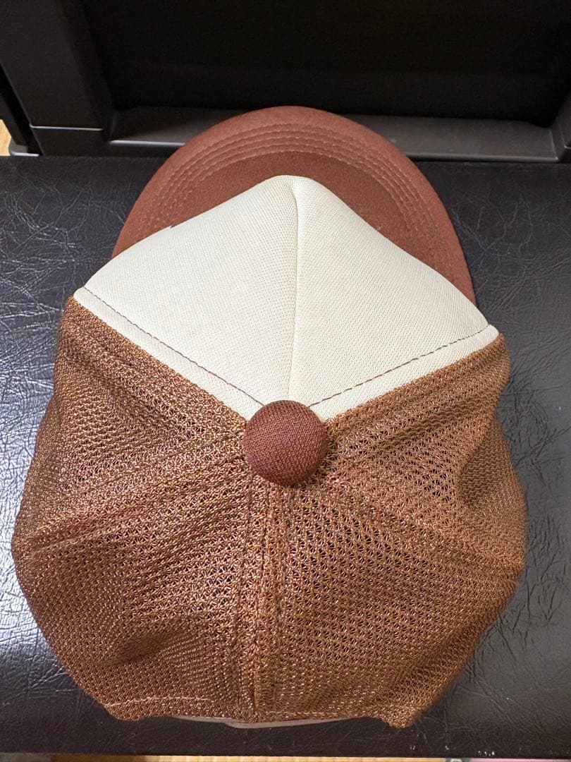 Hysteric メッシュキャップ アイボリー/ブラウン