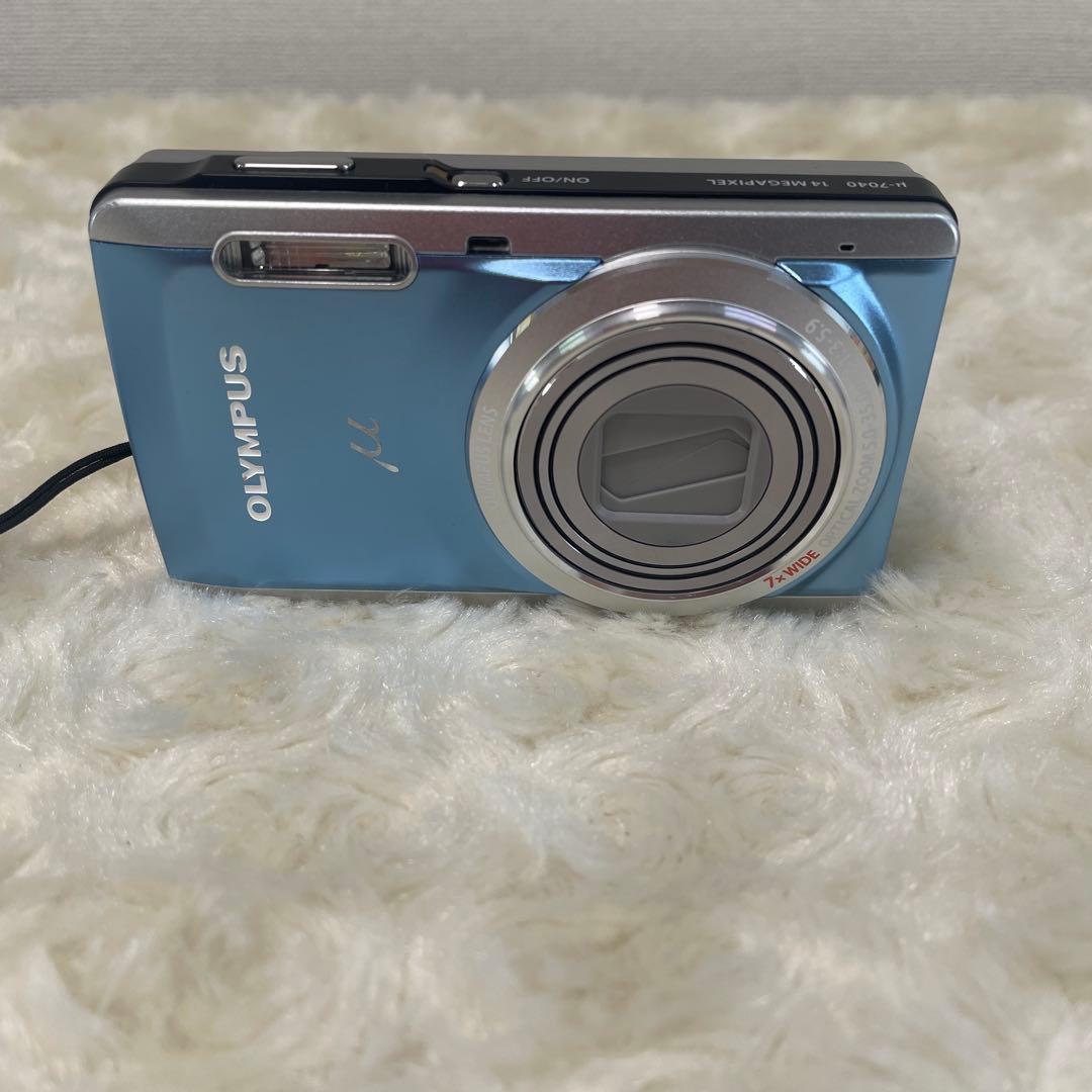 OLYMPUSオリンパス　コンパクトデジタルカメラ　μ-7040 箱付き