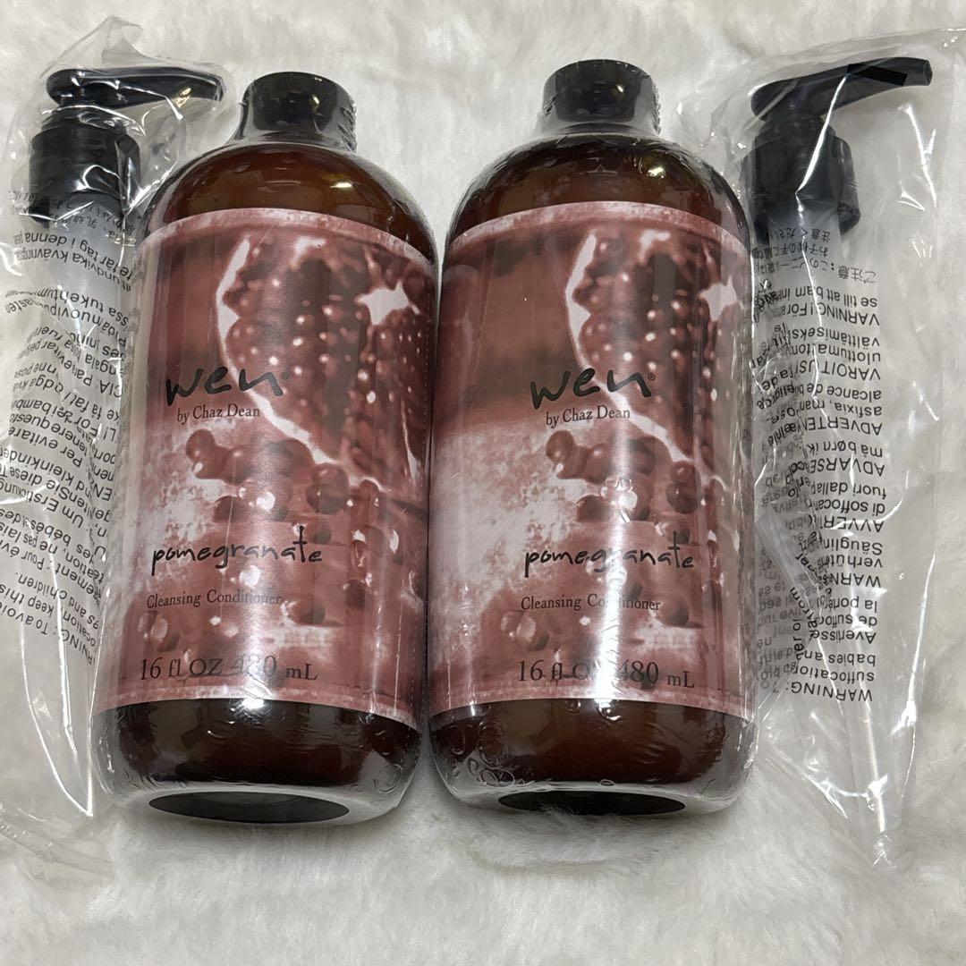 ①✨最安値✨WEN ザクロクレンジングコンディショナー 480ml ポンプ付き