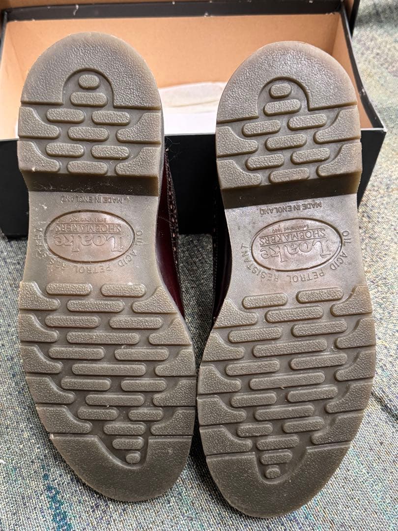 LOAKE × mackdaddy チェスターウイングチップ